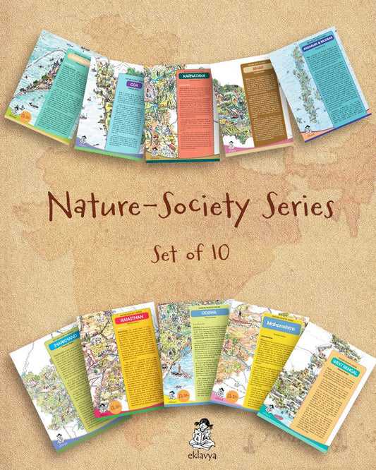 Nature Society Series Set - Set of 10 State Maps